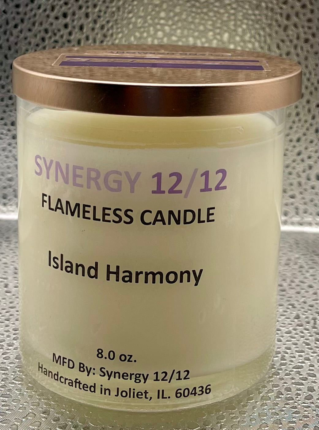 Flameless Candle (8.0 oz.) Island Harmony